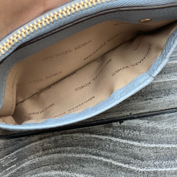 Michael Kors Mercer Leather Wallet Coin Purse - Picture 4 of 6